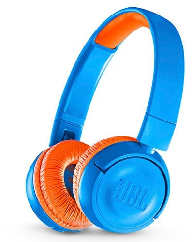 JBL JR 300BT On-Ear Wireless Bluetooth Headphones - Blue/Orange