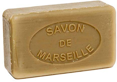 Savon de Marseille Solide -72% d’Huile d’Olive et de Coprah – Fabriquée Selon la Recette Traditionnelle- 100% Végétal et Naturel – Fabriqué en Provence – Savon Visage, Main & Corps Hydratant – 100 g