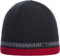 Eisglut Frost Mütze, Grafit/ROT, M/57-58cm