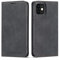 QLTYPRI Case for iPhone 11, Premium PU Leather Cover TPU Bumper with Card Holder Kickstand Hidden Magnetic Adsorption Shockproof Flip Wallet Case for iPhone 11 (6.1 inch) - Black