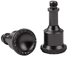 MotuTech Pack de 2 Joystick Rocker Aleación de Aluminio para DJI Air 2S / Mavic Mini 2 / Mavic Air 2 Mando a distancia basculante antideslizante (negro)