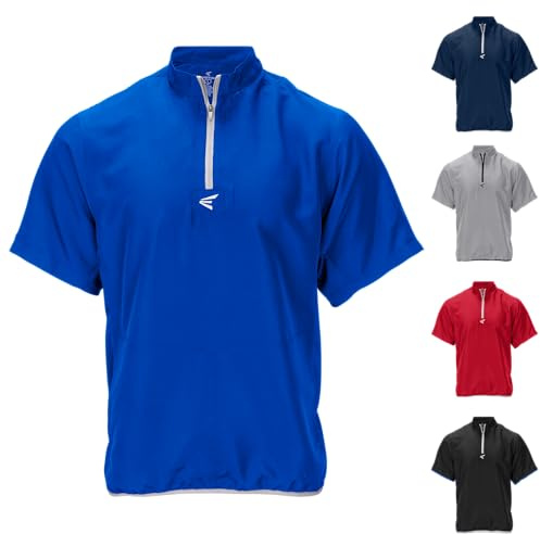 Easton | ALPHA Short Sleeve Cage Jacket | Adult XX-Large | Royal