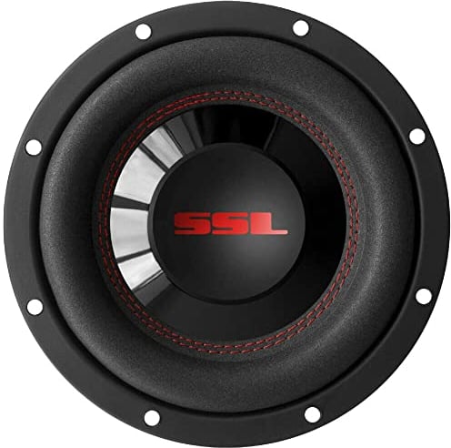 KIT SET PER SOUNDSTORM SSL CG8D 1 subwoofer da 20 cm 8, 400 watt rms e 800 watt max, dvc, dual voice coil, doppia bobina da 4 ohm, per auto o in cassa, 1 pezzo