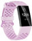 honecumi Ersatz für Fitbit Charge 4 Armband/Charge 3 Armband/Charge 3 SE Atmungsaktive Armband, Silikon Sport Charge 4 Ersatzarmband Wechselarmband Uhrenarmband Zubehör Band- Helles Lila, Kleine