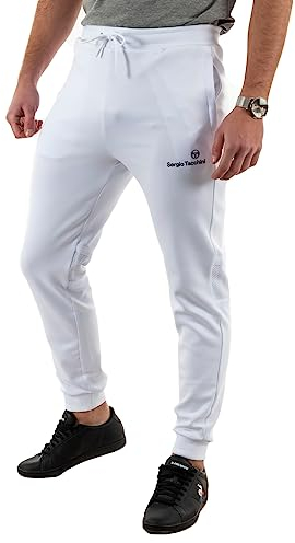 Sergio Tacchini Jogging doret 118-wht/blk, weiß, L
