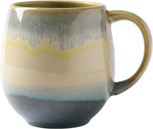 ZPPLD 500ml Coffee Mug,Large Mugs for Hot Drinks,Ceramics Cappuccino Cups,Stoneware Coffee Mugs,Tea Mugs,Porcelain Coffee Mug,Cappuccino Cups for Office and Home, Gift and Present