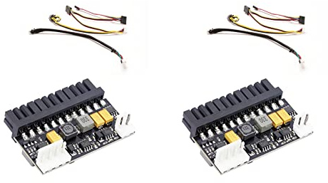 2 x 150 W 24 Pin 12 V DC Entrada Pic 150 P Salida Realan Mini ITX Pico PSU DC ATX PC Interruptor DC-DC ATX Alimentación