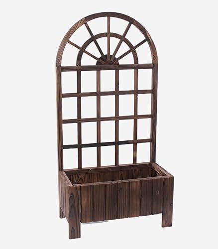 DiKasa Fioriera con spalliera in Abete