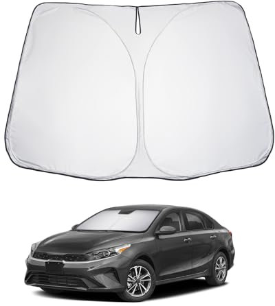 LUWU Compatible con Kia Ceed Proceed XCeed SW GT 2018-2024 Protección Solar para el Parabrisas Delantero del Coche Ccubierta para Parabrisas Delantero para Verano
