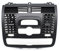 Lüftungsgitter Kompatibel Mit Benz Für Vito Für Viano W636 W639 2004-2015 Auto Armaturenbrett AC Vent Rahmen Grille Links Rechts Zentrale Air Vent Outlet Panel Abdeckung 6368300300(Central Model B)