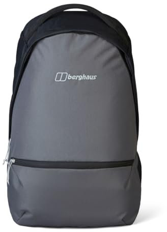Berghaus Herren 25-Liter-Rucksack Mit Logo-Erkennung, Black/Grey, One Size