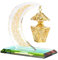 FLCPJGV Mond Islamischen Ornament Figurine Statue Hause Auto Handwerk Sammeln