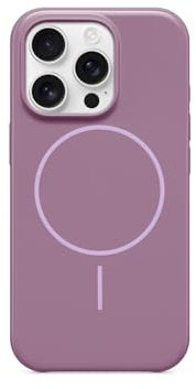 Beats Custodia per iPhone 16 Pro – Custodia protettiva MagSafe, resistente ai graffi, sottile, fodera in microfibra – Tramonto viola