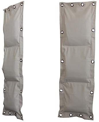 Wing Chun Wandtasche, Wing Chun Schlagpolster | Dreiteiliger Canvas-Sandsack für die Wand | Leeres Wing Chun Schlagziel zum Üben, Boxtraining, Boxsack