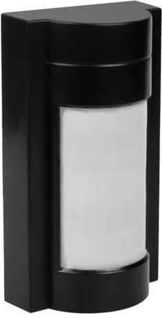 Maclean MCE385 W Détecteur de mouvement infrarouge PIR pour extérieur, immunisé aux animaux de compagnie max. 1200 W, IP65 (4, noir)