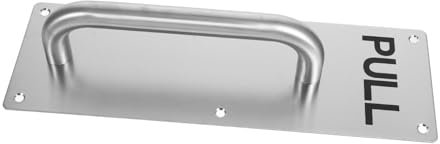 BUGUUYO Industrieller Türgriff Edelstahl-türdrückerplatte Gewerblicher Badezimmertürgriff Einfach Zu Bedienen