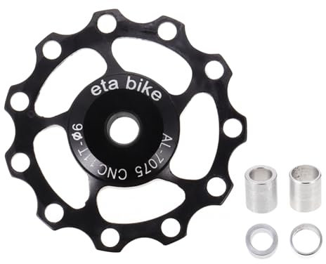 Happyyami 1pc Aluminium Legierung Bike Schaltwerk Pulley 11t Getriebe CNC Metall Übertragung Für Berg