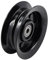 Texxparts 106-2175 132-9420 Poulie de renvoi plate compatible avec les tondeuses Exmark 42 50 54 QTS708GEM60200 Compatible avec les tracteurs à gazon Toro TimeCutter SS5000 SS5035 SS5060