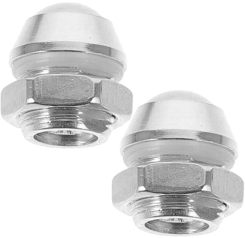FUNNETOYU Soupape De Sécurité Pour Autocuiseur 2 Pièces Valve Universelle Anti-Blocage Soupape D'Échappement De Pression Pièces De Rechange Pour Autocuiseurs Installation Facile
