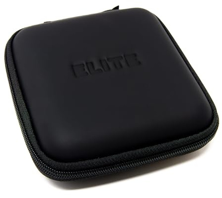Elite Étui rigide universel pour 4 embouts de trompette avec poche intérieure.