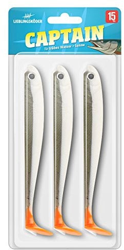 Lieblingsköder Gummifisch Captain 15 cm