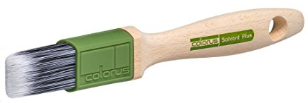 Colorus Flachpinsel 30 mm – Premium Lackierpinsel mit hochwertiger Kunstborsten-Mischung – für lösemittelhaltige Farben und Lacke