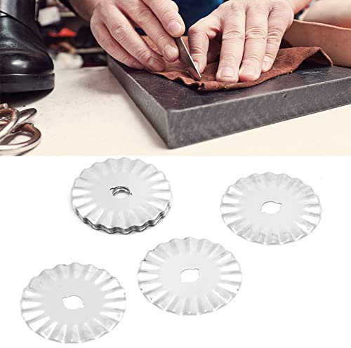 10 stücke 45mm Rollschneider Pinking Ersatzklingen für Leder Stoff Papier Lacework Sewing Tools
