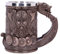 Nemesis Now B4810P9 Bronze Drakkar Viking Tankard 15cm, Resin w. Stainless Steel