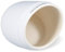 Cole & Mason H121923 Whitmore Salt Pig | Salt Cellar/Salt Pot/Salt Box | White Ceramic | (H) 145mm x (W) 115mm x (D) 160mm | Salt Not Included/Dishwasher Safe | 2 Year