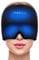 iTHERAU cappello emicrania maschera emicrania/cuffia mal di testa neurocuffia emicrania ghiaccio gel riutilizzabile-360° coprire tutta la testa Ridimensionabile Nero inodore
