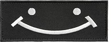 Savotta Happy Patch Schwarz
