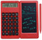 Calculator 6 Inch Calculators Desktop Financial Calculator LCD Writing Tablet Digital Drawing Pad Foldable Calculator 12 Digits Display with Stylus Pen Erase Button for Home Use Desktop Calculator