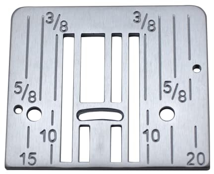 Cutex Needle Plate Part Number #68003564 Compatible with Singer Brand Fashion Mate 3333, 3342, Simple 3337 Models