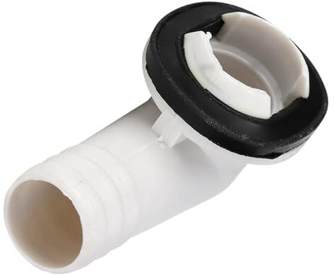 Connettore di Scarico Dell'aria Condizionata, Robusto Materiale ABS Angolo Rettangolare Tubo di Scarico Dell'aria Condizionata Raccordo a Gomito Strumento di Scarico Condizionata