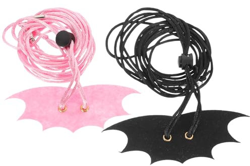 VANZACK 6pcs Rat Harness Guinea Pig Accessory Hamster Leash Bat Wing Soft and Comfortable