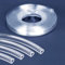 HAEKEBC Glaskantenschutz Transparente Kantenstreifen 0,5–26mm U-Kantenschutz Silikon Kantenschutzstreifen, Transparenter Eckenschutz Für Haustürfenster(10-11mm)