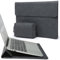 HYZUO 15-16 Inch Laptop Sleeve Case with Stand Feature for MacBook Pro 16 M4/M3/M2/M1 Pro/Max 2024-2019, XPS 15, MacBook Pro 15 2015-2012, Samsung Galaxy Book Flex/Pro 15, Graphite