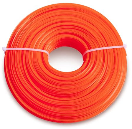 Rppiup Filo per Tagliabordi Decespugliatori, 3.0 x 75 m Filo in Nylon per Tagliabordi Professionale, Profilo a Stella, Strimmer Linee Tagliaerba, Filo Tagliaerba a Filo Tagliabordi