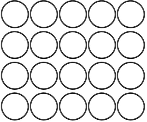 eMagTech 20PCS Nail Gun Piston O-Ring Compatible with Hitachi Nailer 83AA2 NR65AK NR65AK(S) NR65AK2 NR83A NR83A2 OE 877-368 877368