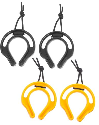 CHILDWEET 4pcs Door Clamp C-Shaped Plastic Pinch Guard for Boy Girl Safety Prevents Door Pinch in Bedroom Kitchen Bathroom Home School