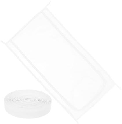 UKCOCO Katzen-fliegengitter Mit Reißverschluss Haustier-fliegengittertür Aus Robustem Material Installieren Für Türen Und Fenster Pflegeleicht Und Langlebig