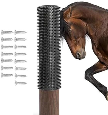 Kratzmatte für, extra groß, zur Linderung von Juckreiz, für, Kühe, Schafe und Nutztiere – Massagegerät mit weicher Haptik