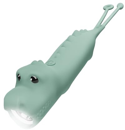 ZKLiLi Dinosaur Outdoor Aufladbare KinderTaschenlampe, Spaß und leichte Taschenlampe für Camping und Outdoor-Erkundung, Spaziergänge, Geburtstagsgeschenke