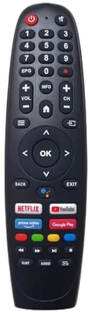 1pc telecomando sostitutivo adatto for ES50V1UA&EKO Star-X 55UH680V&Sansui K240HSGHD Android Smart LCD LED 4K TV