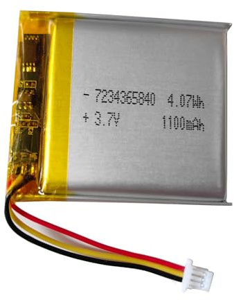 XINLANTECH 1100mAh 3.7V Battery Replacement for Logitech G Astro A50, ASTRO Gaming A30, ASTRO Gaming A20 Wireless Headset