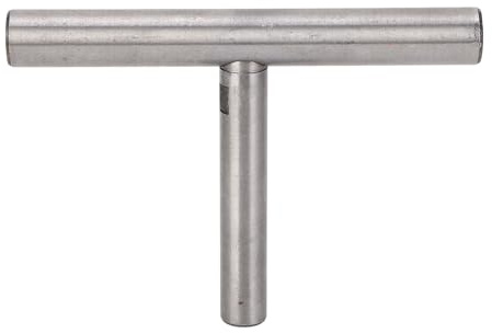 SustVita Holz-Drehwerkzeugauflage mit Pfosten mit 5/8 Zoll Durchmesser und Konstruktion aus legiertem Stahl für 16-mm-Drehbank-Basismontage, Holz-Drehwerkzeugauflage mit konkavem