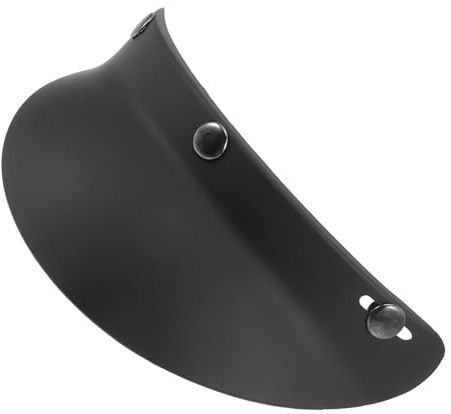 FESTFENDS Helmvisier Für Fahrradhelm Retro Helmvisier Sonnen- Und Regenschutz Abnehmbar Für Motorrad Radfahren Bergtouren Und Outdoor-Aktivitäten Unisex