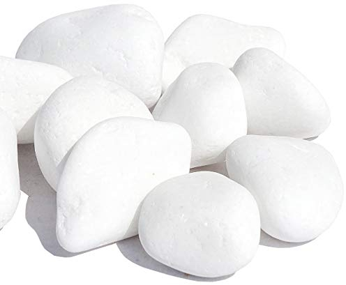 MGS SHOP Dekokies Zierkies Deko DIY Kies Granulat Splitt - Farbe wählbar (5 kg, Schneeweiß 26-40)