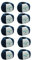 MyOma Merinowolle Jeans (Fb 3850) - 10 Knäuel Blaue Zum Stricken - Dicke Wolle + Label - 50g/75m - Nadelstärke 6-7mm - Weiches Merino Garn