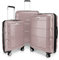 HAUPTSTADTKOFFER - Britz - 3er Koffer-Set Trolley-Set Rollkoffer Reisekoffer Erweiterbar, TSA, 4 Rollen, (S, M & L), Champagner